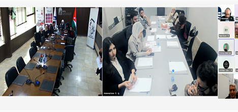 A debate between our students at AOU Kuwait and AOU Jordan campuses. 