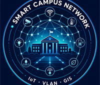 Smart University Campus Network with IoT and VLAN Segmentation Using Cisco Packet Tracer