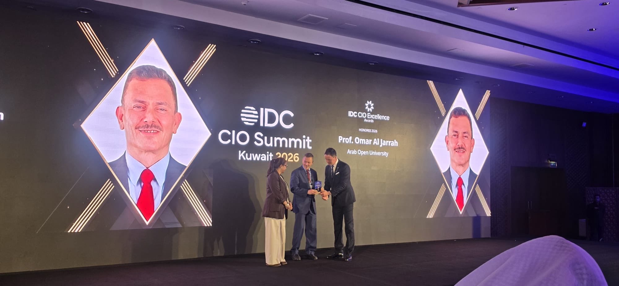 Arab Open University Wins IDC CIO Excellence Award in Kuwait 2026 for Digital Transformation