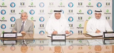 In Partnership with the KRCS and the Arab Open University, Alghanim Industries Launches Education Fund